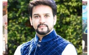 सूचना एवं प्रसारण मंत्री अनुराग ठाकुर