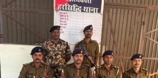 होली पर हरसिद्धि पुलिस का बड़ा प्रहार 25 लीटर से अधिक शराब जब्त, कारोबारी फरार — छापेमारी से मचा हड़कंप