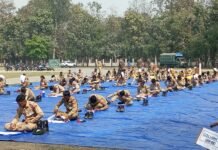 एनसीसी ‘बी’ सर्टिफिकेट परीक्षा का सफल आयोजन किया गया