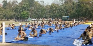 एनसीसी ‘बी’ सर्टिफिकेट परीक्षा का सफल आयोजन किया गया