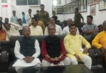 चंपारण दौरे पर विजय गोयल, बोले— “यही धरती ने गांधी को महात्मा बनाया, राधामोहन सिंह आज के गांधी”