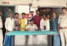 विशेष समकालीन अभियान के तहत पुलिस की बड़ी कार्रवाई, हत्या के प्रयास के आरोपी और शराब कारोबारियों सहित 8 गिरफ्तार