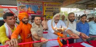 श्रद्धा, सुरक्षा और सेवा का संगम: बाबा सोमेश्वरनाथ धाम में राजकीय श्रावणी मेले का भव्य आगाज़