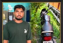 चोरी की मोटरसाइकिल के साथ युवक गिरफ्तार, वाहन चेकिंग के दौरान गोविंदगंज पुलिस को मिली सफलता